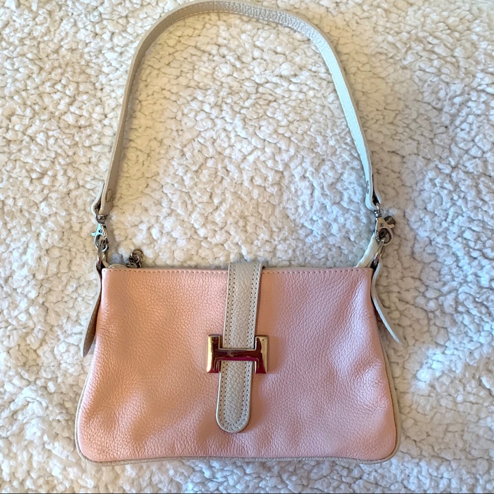 Pink Vera Pelle Leather Bag